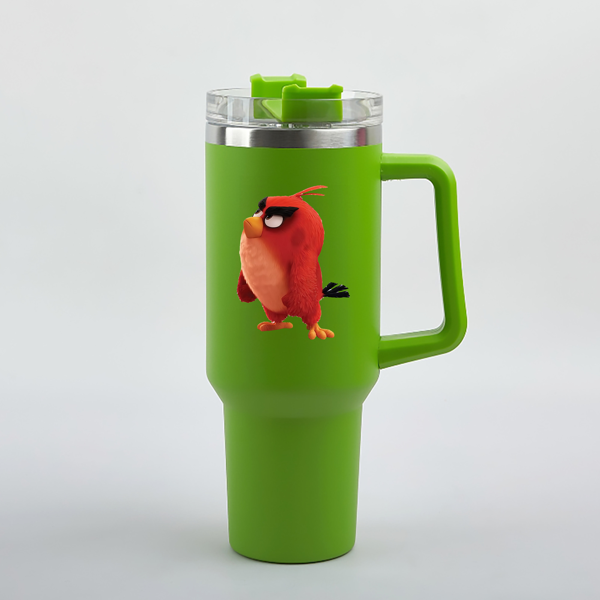 （画像用） Angry Birds アングリーバード 1200mL車用タンブラー（カラープリント）